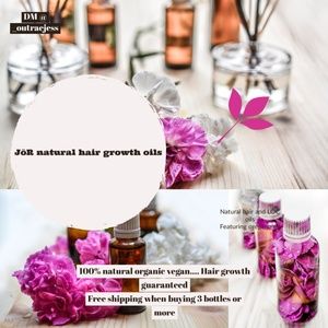 Hair growth oils